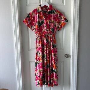 J. Crew Elena Floral Shirtdress